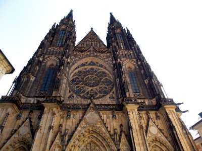 Entrance to Saint Vitus Church