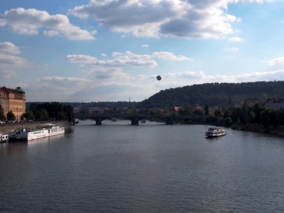 First view of Prague