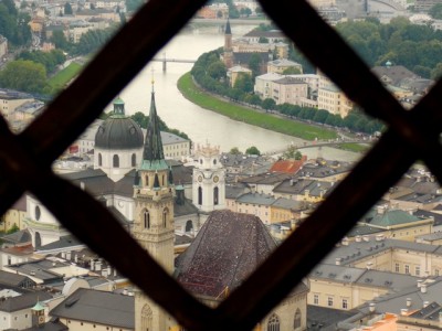 Inside the walls of the fortress