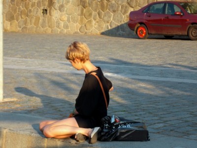 Portrait of Czech girl