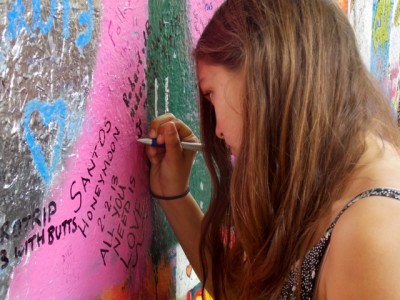 Signing the Wall